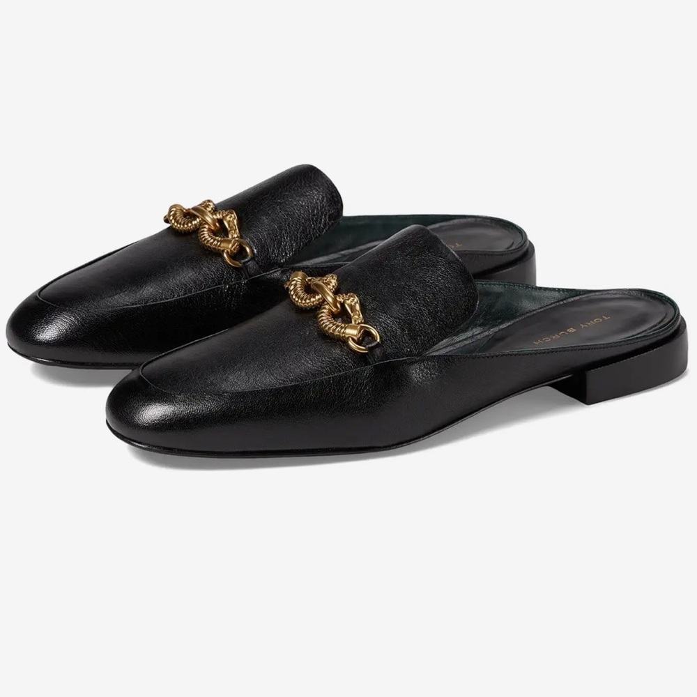 Tory Burch Jessa Backless Loafers Women
$298 Color: Perfect Black size 8.5